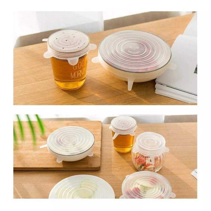 As Seen On Tv Tapas Silicon Set 6 Pz Reutilizables