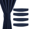 NICETOWN Magnetic Curtain Tiebacks Modern Handmade Tie Backs Decorative Curtain