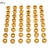 Unbranded Gold Motor Engine Transmission Bolt Kit For Harley Touring