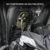 TACMOLLE Portable Rigid MOLLE Panel, Tactical Car Back Seat Organizer