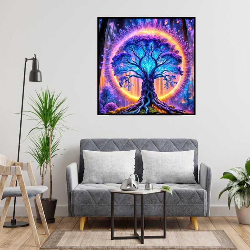 Ekuxom Tree of Life Diamond Art Kits for Adults, 5D