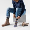 Smartwool, Men's, Everyday Barnsley Crew Socks, Nightfall Blue, Medium