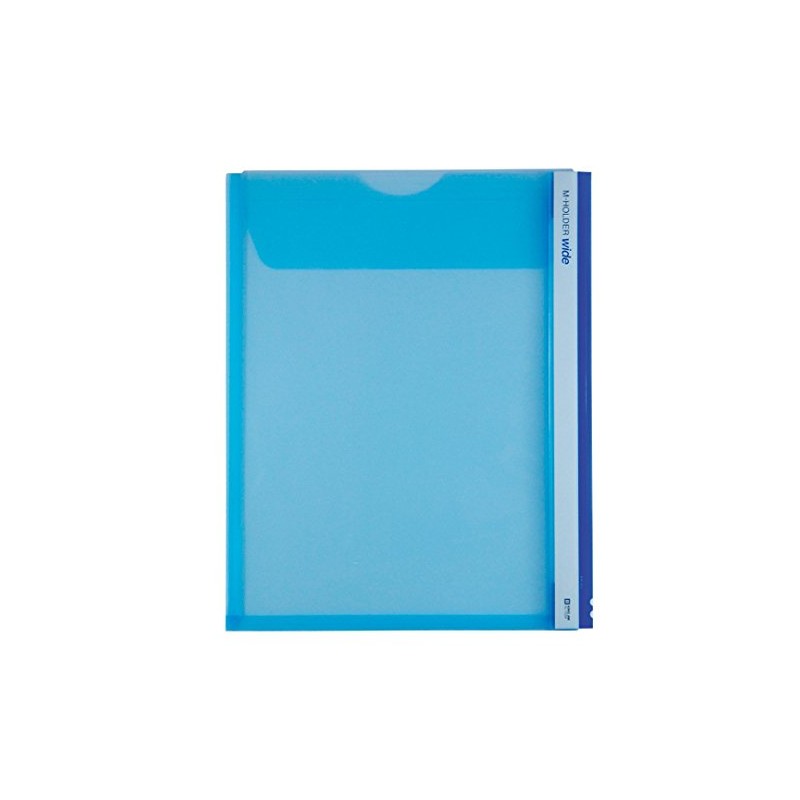 King Jim Holder, Medium Holder, Vertical, Pack of 5, Blue,