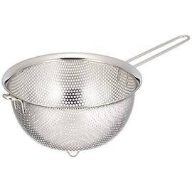 Wahei freiz SUI Gut SUI-6032 Pierced Colander, One-Handed, 6.7 in (17 cm), Stackable with SUI-6042, Easy to Clean, Durable