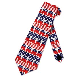 Republican Elephant Flag New Novelty Necktie Tie