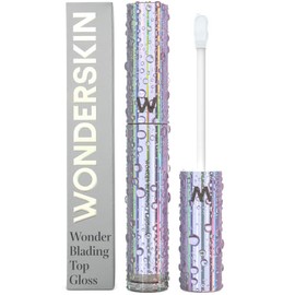 Wonderskin Lip Gloss - Clear Shine Top Gloss, Long Lasting Gloss