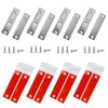 EUZUXU 4 Pack Cupboard Door Magnets, Ultra Thin Magnetic Door