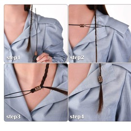 WUDQIJI Viking Rune Beard Beads Beard Beads 24 Pieces 10 × 13 mm Braided Rune Beads Viking Beard Jewellery Hair Beard Beads Beard Bead Viking for Braiding Bracelet Necklace DIY Pendant Jewellery (Gold), Zinc