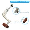PATIKIL 2Pcs Fishing Reel Handle Crank Rock Arm Rotary Knob