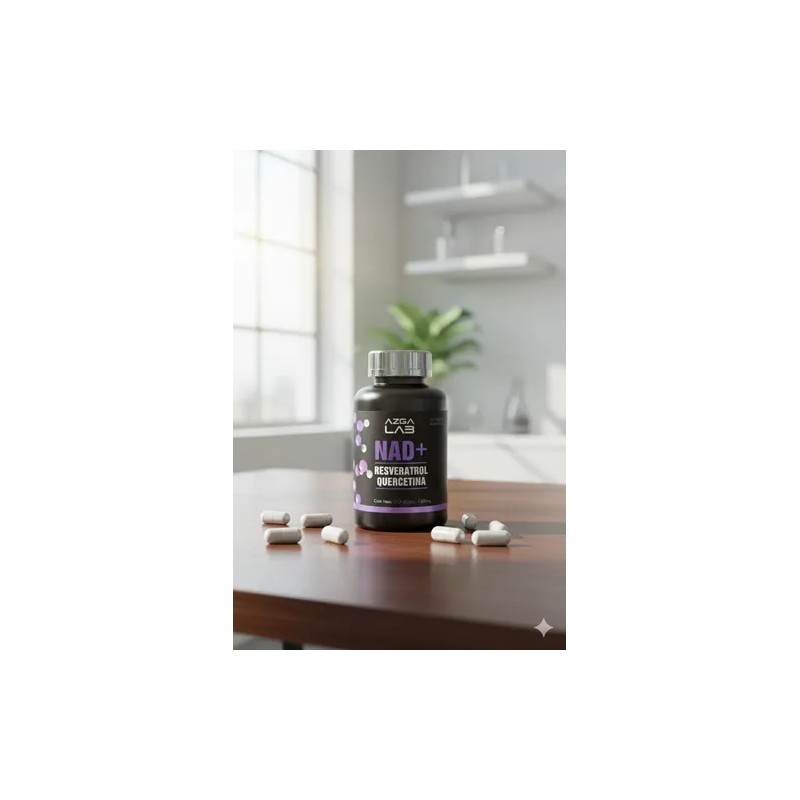 Nad Resveratrol 120caps Rinde 60 Días Antioxidante Natural