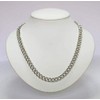 New Germanium Curb Necklace (Silver)