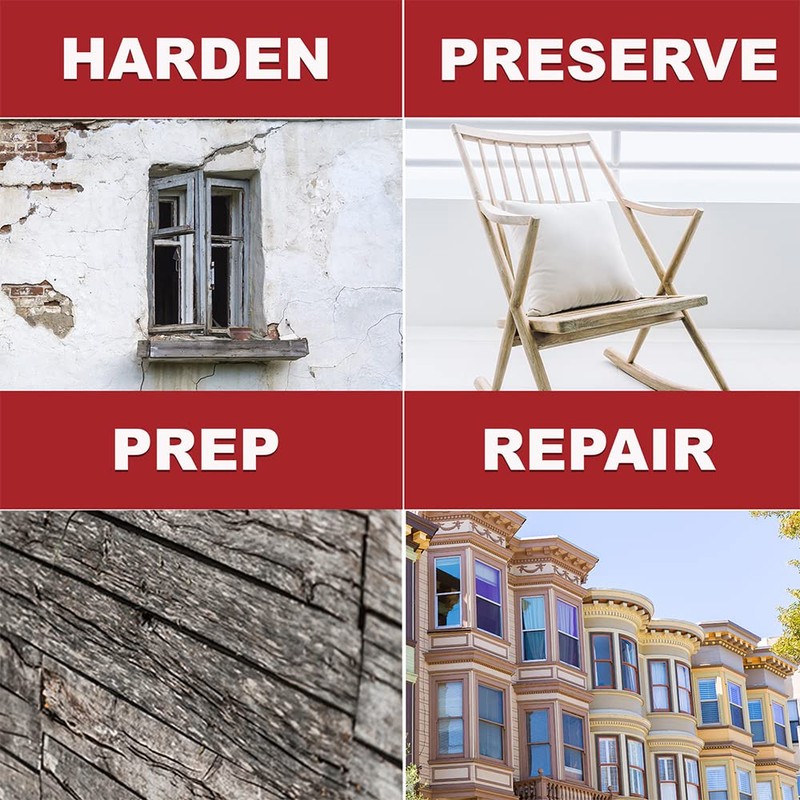 PC Products PC-Petrifier Water-Based Wood Hardener, 1 gal, Milky White