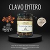 ARIAZU Clavo de olor entero frasco hermetico reusable Clavo entero150