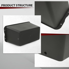 Storage Cooler & Storage Box Insert Black Fit all GTW MACH3 Rear Seat Kits Except Club Car Ds Models