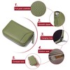 GADIEMKENSD Credit Card Holder RFID Protection Leather Wallet 14 Compartments