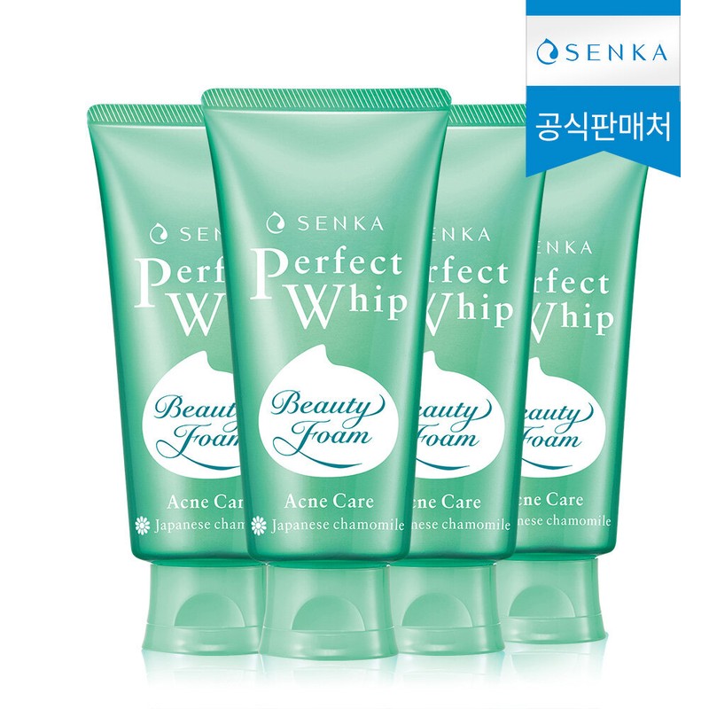 Senka NEW Senka Perfect Whip Acne Care 100g x 4