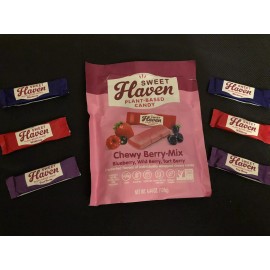 Haven Sweet Haven Candy Chewy Berry Mix Pouch 4.4 oz (6 Packages)