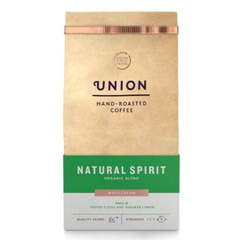 Union Organic Hand Roasted Natural Spirit Blend Whole Bean Coffee 200 g
