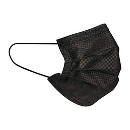 Omnitex Black Type IIR Front of House Face Mask (Pack 50)