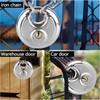 ASelected 70 Mm Stainless Steel Disc Lock Outdoor Heavy Duty