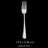 6 Fruit Forks, Dessert Forks, Steak Forks, 17.5 x 2.36