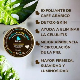 Gel Exfoliante De Café Tostado Anti-celulitis