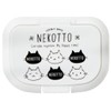 Skater WTL1AG-A Anti-Bacterial Wet Seat Lid, Nekotto