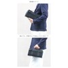 Bliss Leather Crocodile Embossed Cowhide Leather Second Bag, Double Zipper,