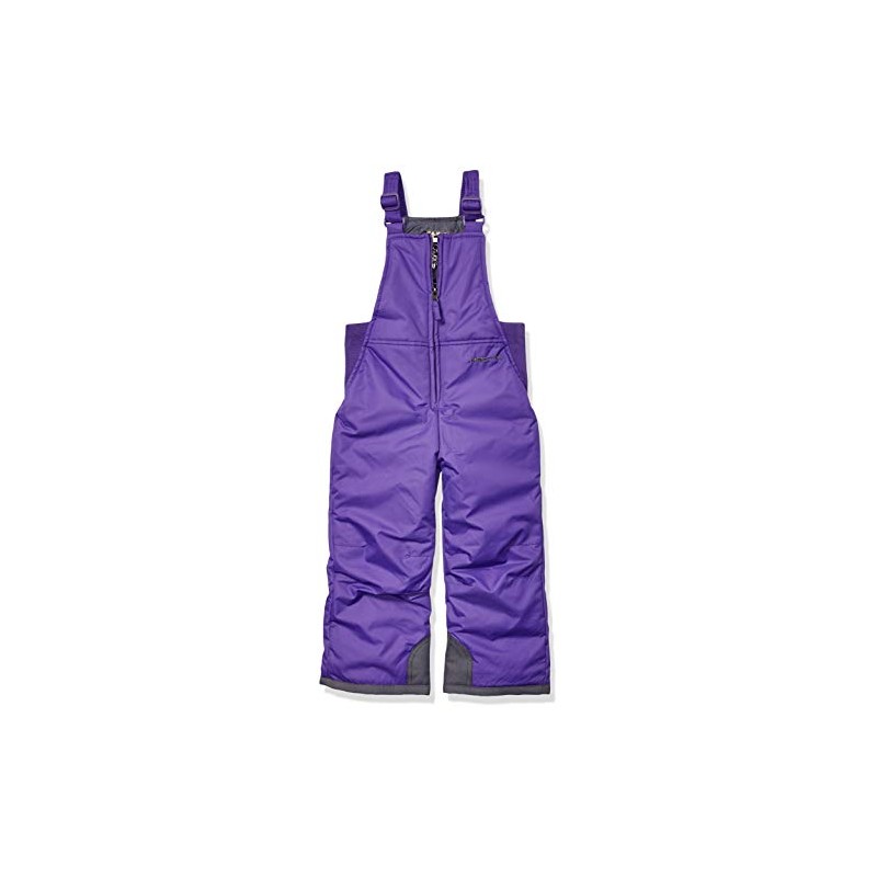Arctix Toddler Chest High Snow Bib Overalls, 5T, Purple