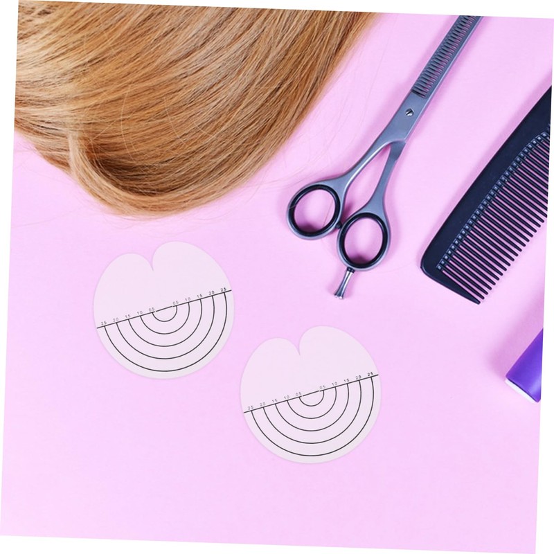 Healvian 25pcs Hair Extension Guards Round Spacer Template for Bonding