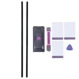 Laptop Rubber Feet Strips Prevent Slip Replacement Bumper Feet Strips for Surface Laptop Studio 14.4 Inch Black