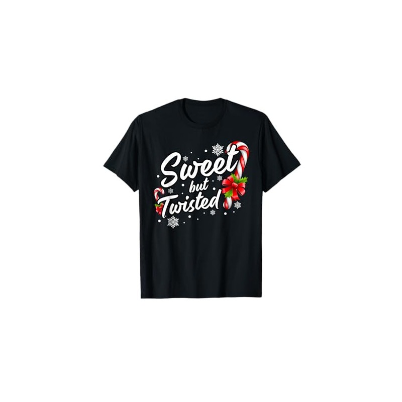 Sweet But Twisted Funny Christmas Candy Cane For Men Women