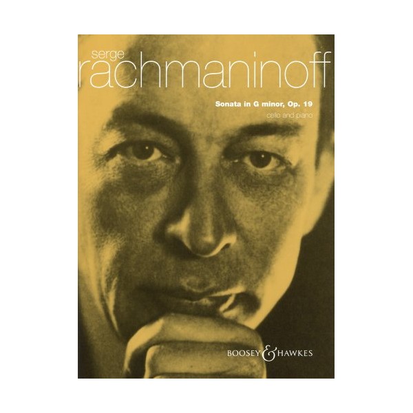 ラフマニノフ: チェロ・ソナタ ト短調 Op.19/ブージー & ホークス社/ピアノ伴奏付ソロ楽譜
