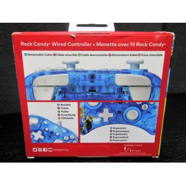 PDP Rock Candy Wired Gaming Switch Pro Controller - Zelda Breath of the Wild - Li...