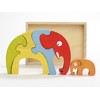 Begina Gain Elephant Family Puzzle by Begina Gain