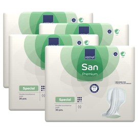Abena San SPECIAL - Specifically Designed For Fecal Incontinence, 120 Count