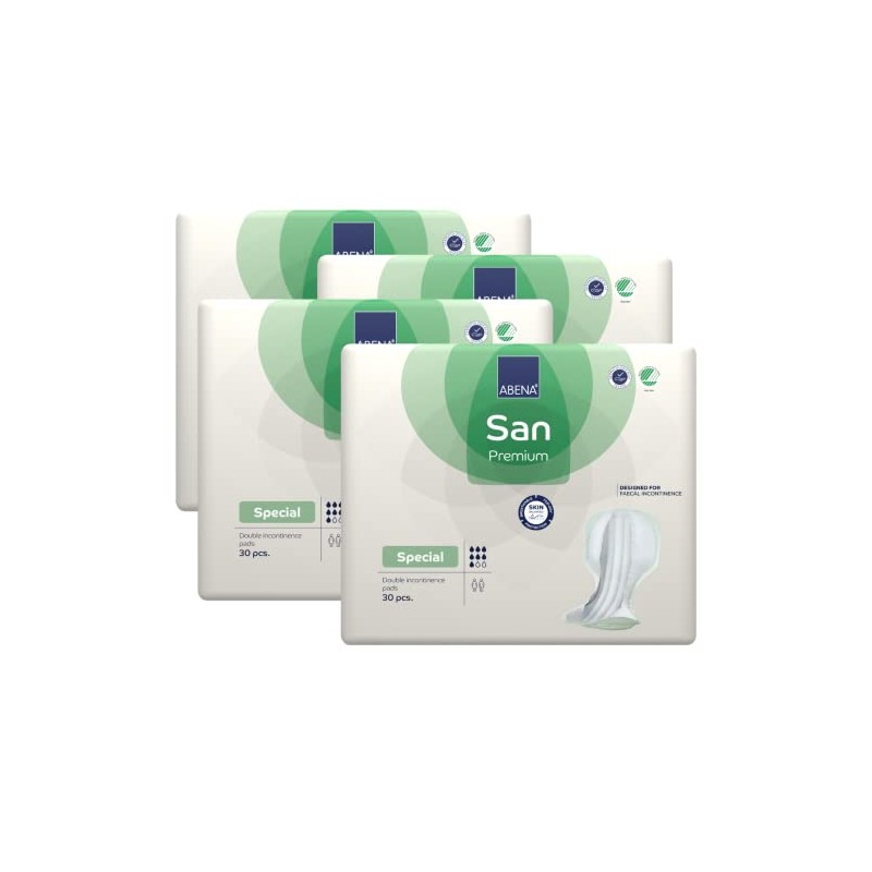 Abena San SPECIAL - Specifically Designed For Fecal Incontinence, 120