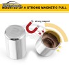 21ST Chrome Rear Docking Hardware Magnet Cover Caps for Harley-Davidso