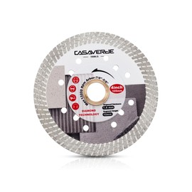 Casaverde Super Thin 4 Inch Ceramic Tile Diamond Blade Diamond Cutting Discs for Hard Tile,Ceramic,Marble,Granite,Porcelain