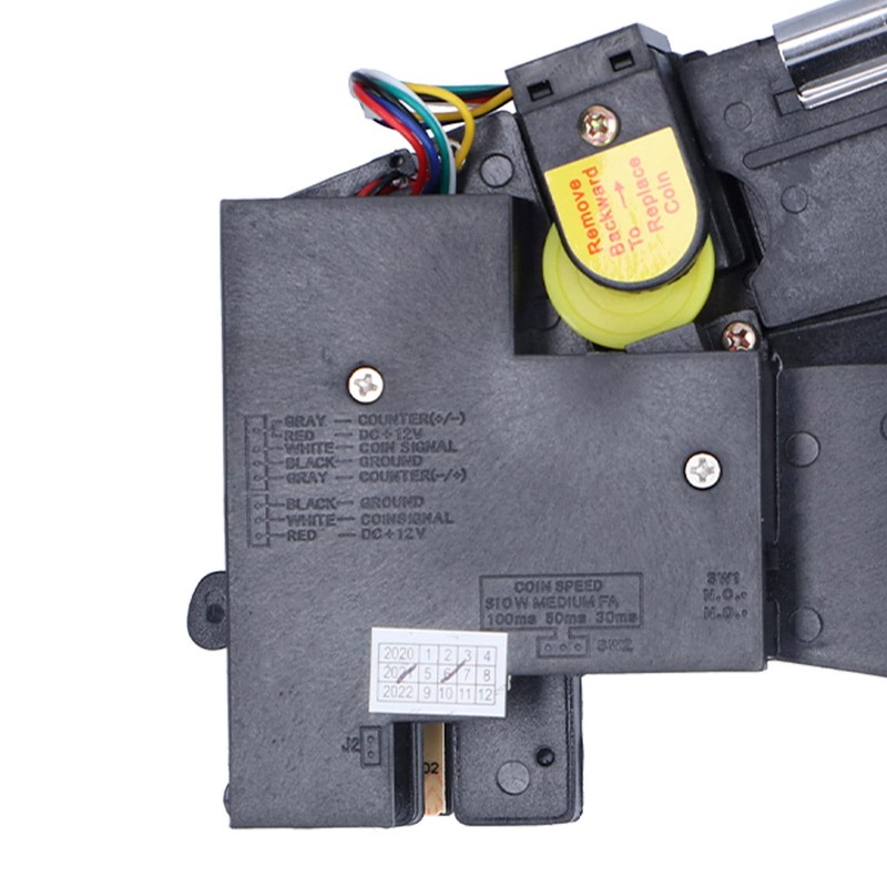 Snufeve CPU Coin Selector, Practical Coin Acceptor Durable Plastic +