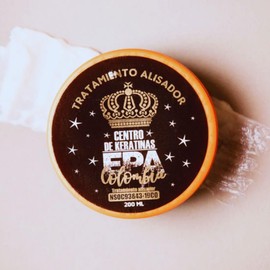 Keratina Epa Colombia Hair Smoothing Treatment (1 Pack) - Orange Color for Hair Straightening