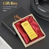 WANBRO Gold Bar Lighter Case, Vintage Metal Lighter Holder Cover