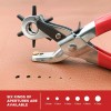 Unbranded Leather Hole Punch Set for Belts, Watch Bands, Straps,