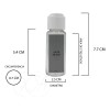 Xena Envases Mini Botellas Pequeñas 20 Ml Tapa Flip Top