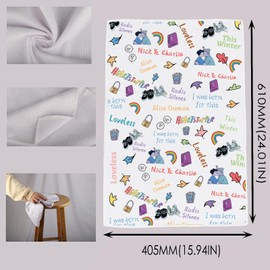 Nick and Charlie Geschirrtuch für Nick und Charlie Lover, Geschenk für Nick Charlie (IWASBORNFOR)