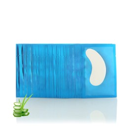 200 Pairs Set Under Eyelash Pads, Comfy and Cool Under Eyelash Patches Gel Pad for Eyelash Extensions Eyelash Beauty Tool. (Blue)