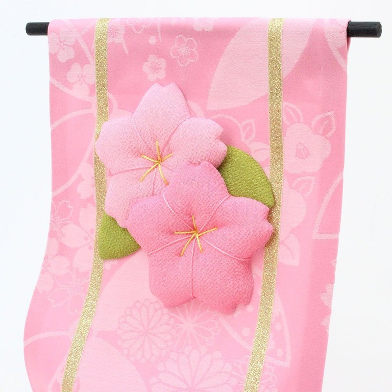 Hanakicho Warabe Hina Dolls, Compact, Mini, Chirimen Crepe, Crafted