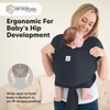 KeaBabies Baby Wraps Carrier, D-Lite Baby Wrap - Easy-Wearing, Adjustable