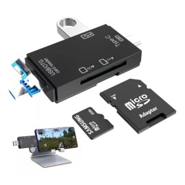 Baellerry Adaptador Lector Tarjetas Usb Tipo-c Sd Tf Otg  Pc Telémóvil