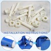 ZDNT 10 Pieces Plastic Pool Joint Pins Set Plastic Replacement